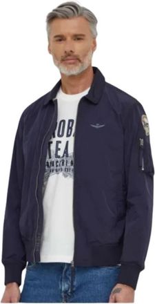 Aeronautica Light Jassen - Heren - Zomerjassen - Blauw - 3XL - Jassen