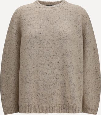 Fabiana Filippi Boucl&eacute; yarn Sweater with lurex Female 42