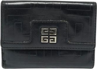 Givenchy Pre-owned Wallets, female, Black, Size: ONE SIZE Pre-owned Leather Wallet