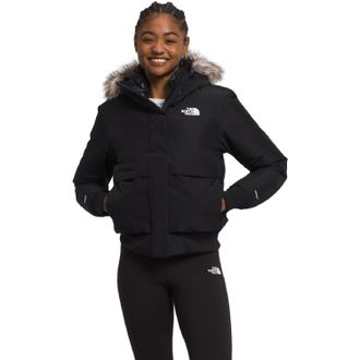 The North Face Womens Arctic Bomber Insulated Jacket Black XS