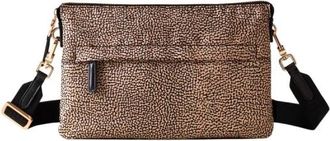 Borbonese Mujer, Bolsos, Beige, Talla: ONE Size