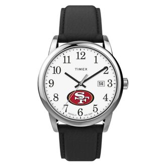 Timex Easy Reader San Francisco 49ers Quartz White Dial Mens Watch TWZFFORMXYZ