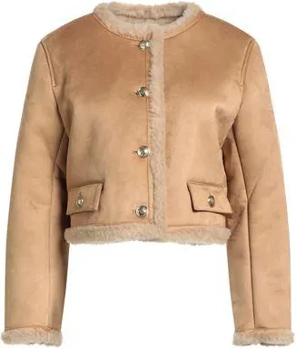 Sandro ROPA DE ABRIGO - Borreguito y pelo ecológico en YOOX.COM