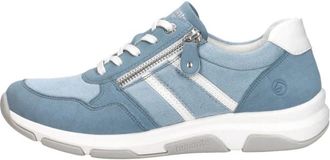 Remonte Veterschoenen Laag - Dames - Sneakers - Blauw - 38 EU - Schoenen