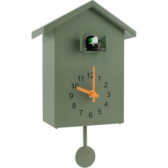 OEM Reloj De Pared De Cuco De Estilo N&oacute;rdico, Reloj De Pared Con Campanillas De Ventana, Campanillas De P&aacute;jaros Que Dan Las Horas - Crezuo