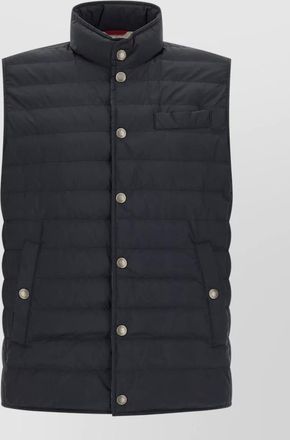 Brunello Cucinelli down quilted padded vest