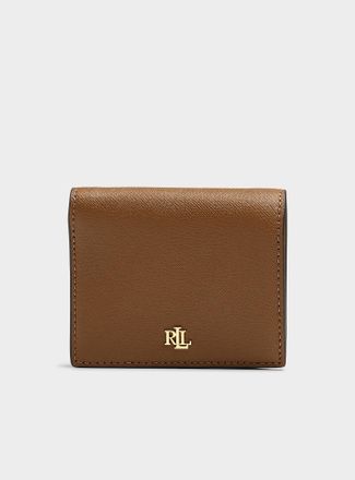 Lauren Ralph Lauren Womens Textured leather bi-fold miniwallet