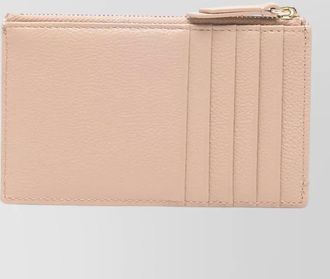 Emporio Armani leather zip cardholder