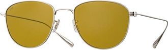 Eyevan 7285 Marti S/KH Mens Sunglasses Silver Size 52