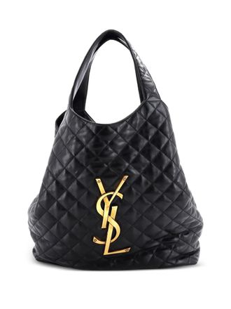 Saint Laurent Icare Shopping Quilted Leather Maxi tote bag - Nero