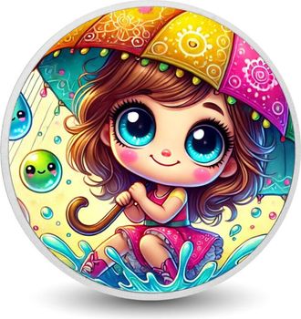 OEM Moneda Plateada Splashy Rain Adventures De 1 Oz