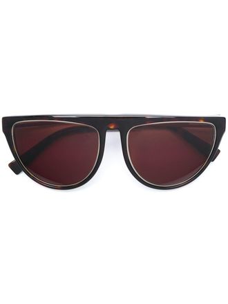 Balmain Occhiali da sole cat-eye - Marrone