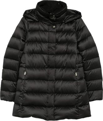 Moorer Delia-SE3 Jas - Dames - Winterjassen - Zwart - 2XS - Jassen
