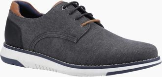 Hush Puppies Mens Bruce Mens Lace Up Shoes - Grey - Size: 12