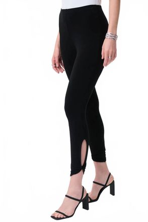 Joseph Ribkoff Keyhole Legging In Black