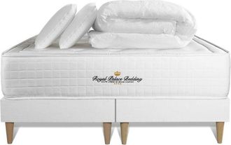 Royal Palace Bedding Pack Colch&oacute;n Blanco Espuma Viscoel&aacute;stica 180 X 200