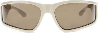 Balenciaga Beige Polyamide Womens Sunglasses