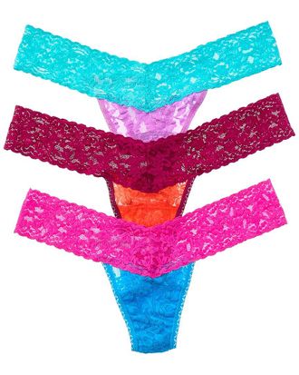 Hanky Panky Set Of 3 Colorplay Low-Rise Thong