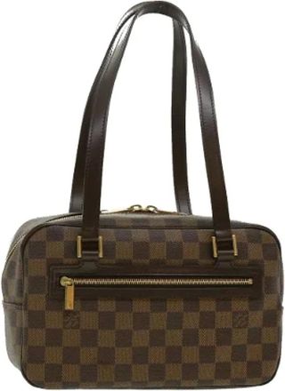 Louis Vuitton Pre-owned Shoulder Bags, female, Brown, Size: ONE SIZE Pre-owned Canvas Shoulder Bag