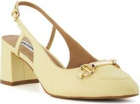 Dune London Cassie Slinback Pump in Lemon at Nordstrom Rack, Size 10Us / 40Eu