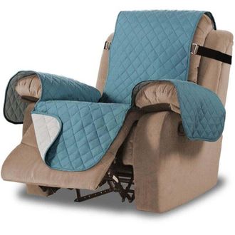 Elle Fundas Impermeables Para Sillones Reclinables, Funda Acolchada Para Sill&oacute;n Reclinable, Funda Para Sof&aacute; De 1 Plaza, Antideslizante, Apta Para Mascotas 