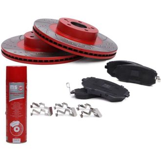 OEM Kit De Discos Y Pastillas De Freno Delantero Sport-extreme Subaru Impreza, Legacy V, Outback 1.5/1.6/2.5