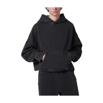 Entire studios Hoodies, male, Black, Size: XL Heavy Hood