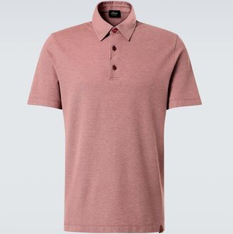 Brioni Polo in cotone piqué