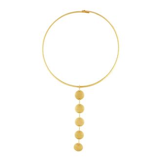 Dansk Copenhagen Alaya In:store Lange Orbit Ketting - Dames - Accessoires - Geel - Maat: ONE Size