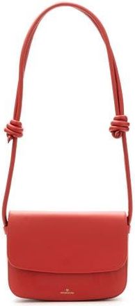La Portegna Lucia Shoulder Bag With Sliding Knots in Red at Nordstrom