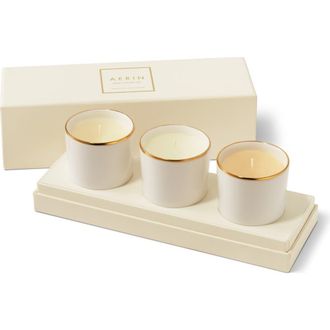 Aerin Mini Candle Set in Cream at Nordstrom