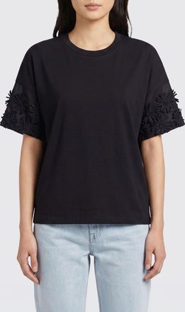 Meimeij T-shirts in cotone con fiori