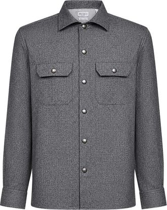 Brunello Cucinelli Virgin Wool Shirt