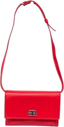 Balenciaga Pre-owned Cross Body Bags, female, Red, Size: ONE SIZE Pre-owned Sharp XS 594938