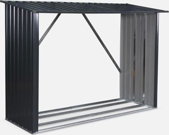 Alice's Garden Le&ntilde;ero Exterior De Acero Galvanizado, 80x215x155cm