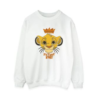 Disney Dames/Dames The Lion King Future King Sweatshirt (Wit)
