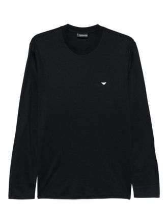 Emporio Armani Navy Blue Logo T-shirt