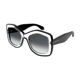 Alaia Sunglasses, unisex, Black, Size: 54 MM Oversized Square Sunglasses