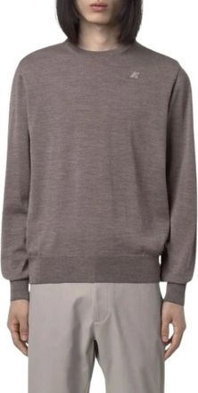 K-Way Uomo, Maglie, Beige, 2Xl, new