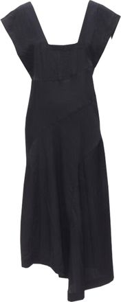 Comme Des Garçons Comme Des Garcons square neck oversized bias cut dress