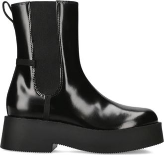 Premiata platform ascot boots - Nero