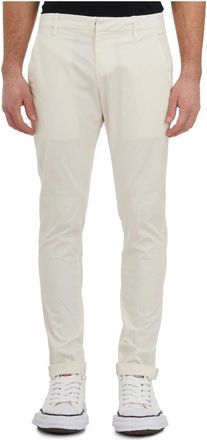 Dondup Gaubert Model Broek - Heren - Slim Fit Broeken - Wit - W38 - Broeken
