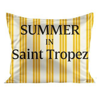 MX HOME Puf XL flotante a rayas desenfundable Summer in St Tropez