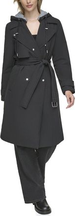 Andrew Marc Evesham Double-Breasted Trench Coat