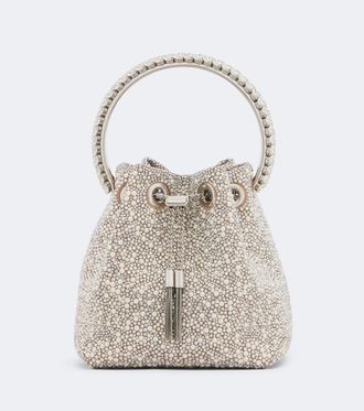 Jimmy Choo London Bon Bon embellished bucket bag