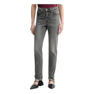 Levi's Dames, Jeans, Grijs, Maat: W26 L32 Katoen