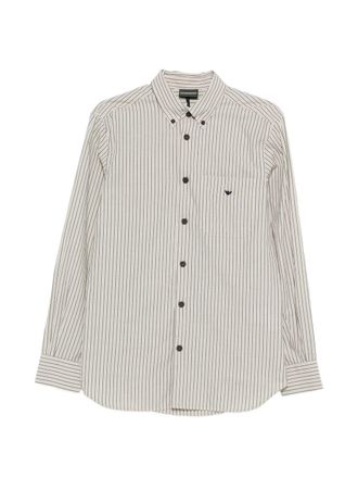 Emporio Armani Striped Cotton Shirt