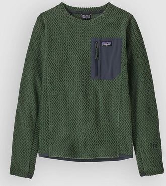 Patagonia R1 Air Crew Kids Sweater groen