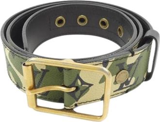 Louis Vuitton Pre-owned M9646 Standaard Riem - Heren - Vintage Accessoires - Veelkleurig - ONE Size - Leer - Vintage