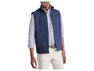 Vineyard Vines The Mariner Soft Shell Vest Mens Jacket Nautical Navy : LG, Polyester/Spandex